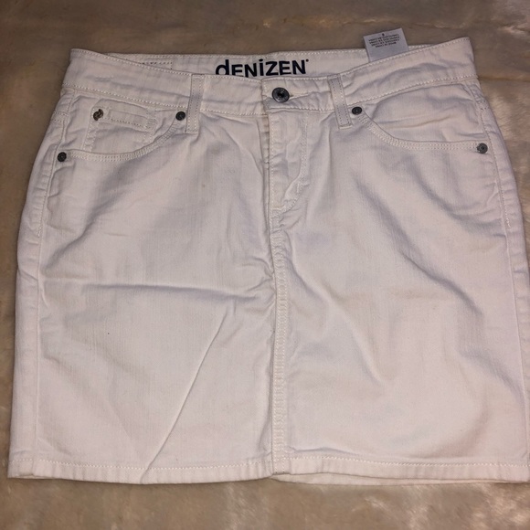 Denizen from Levi's Dresses & Skirts - Denizen by Levi’s White Denim Skirt